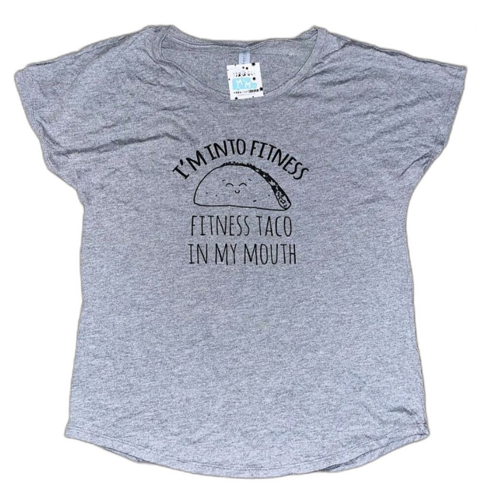 Moonlight Makers Local Handmade Funny Fitness Grey Womens Soft T-shirt Brand New